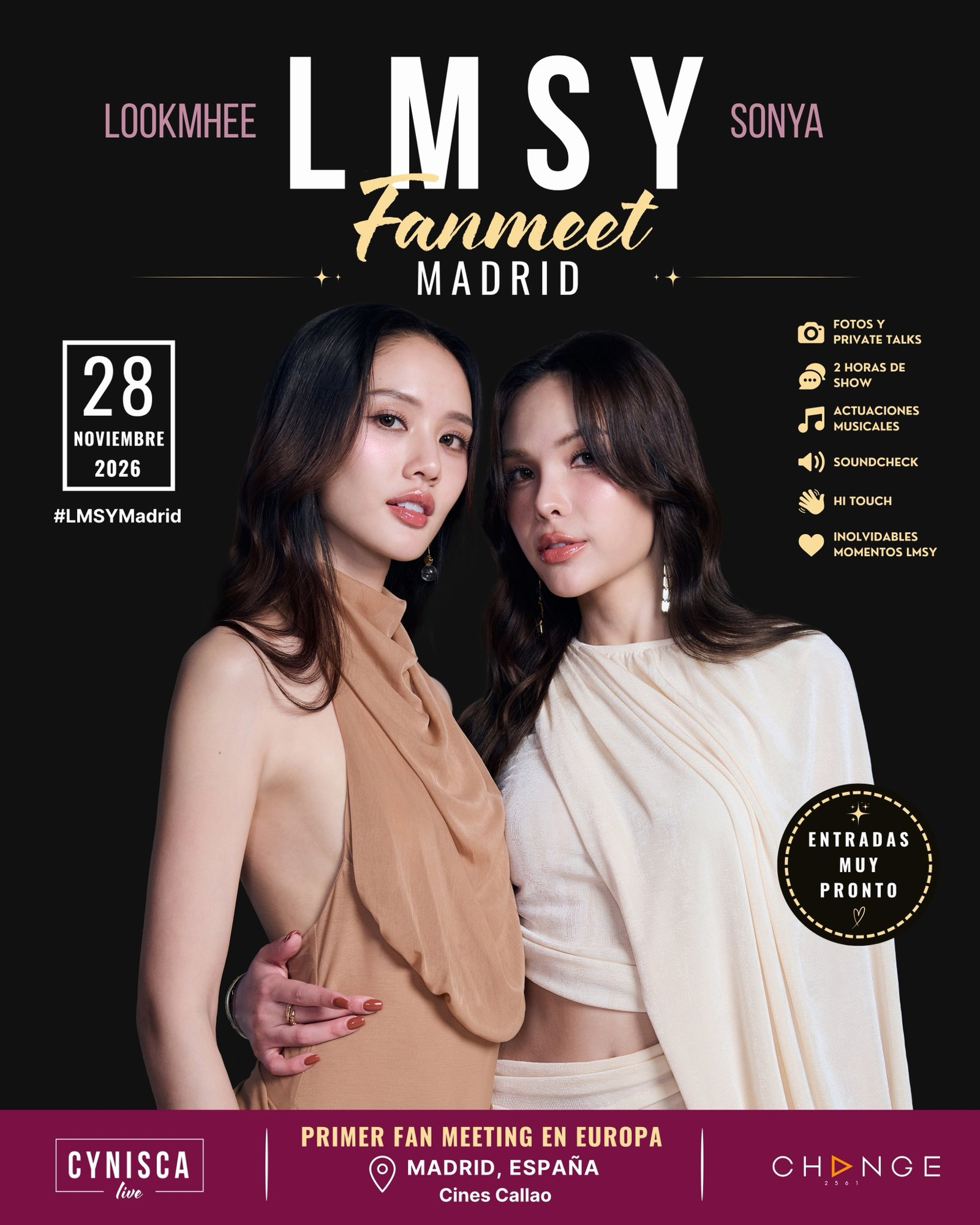 ¡LMSY en Madrid! (actualización)